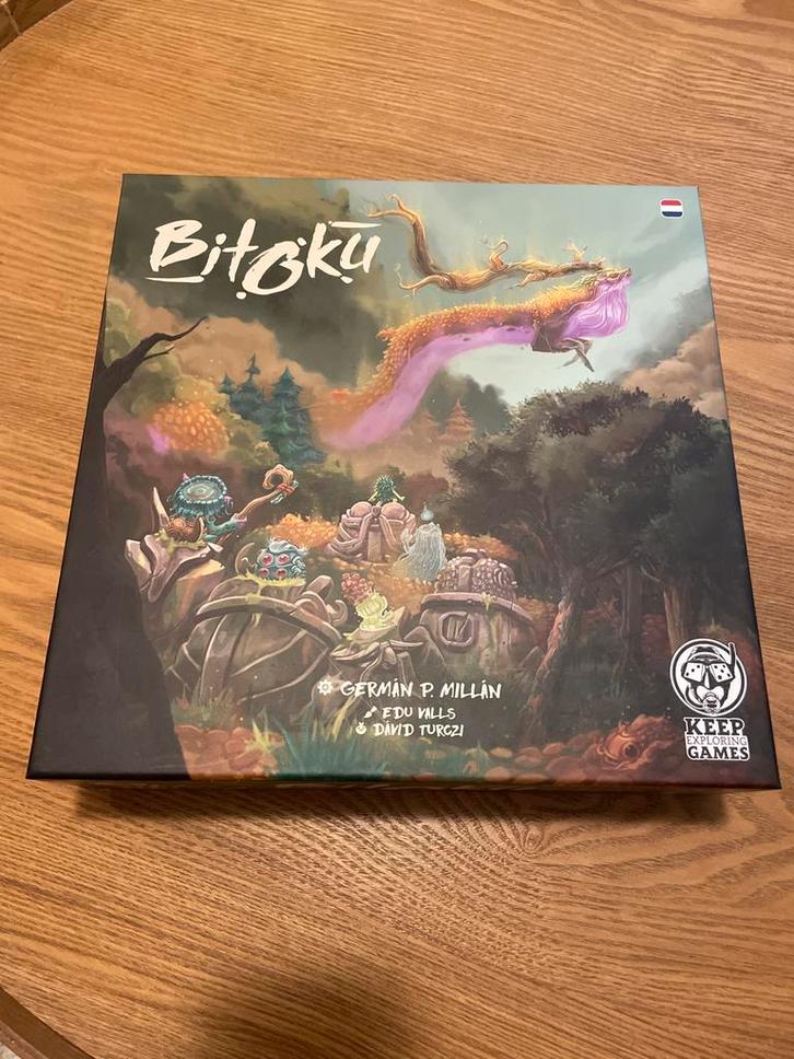 Bitoku Bordspel - Zo goed als nieuw!, Hobby en Vrije tijd, Gezelschapsspellen | Bordspellen, Zo goed als nieuw, Een of twee spelers