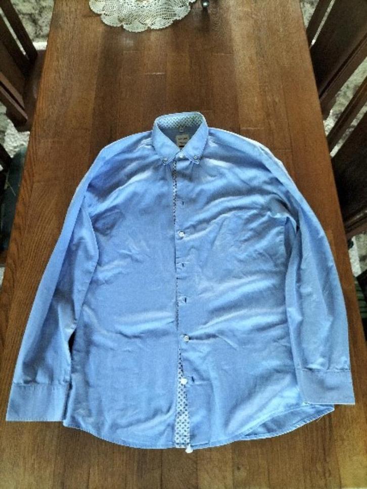 Een nog hele mooie HAUPT herenblouse maat 39/40 lichtblauw !, Kleding | Heren, Overhemden, Zo goed als nieuw, Halswijdte 39/40 (M)