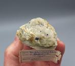 Azuriet, Kwarts - Tirol, Oostenrijk, Ophalen of Verzenden, Mineraal