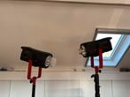 Flitslampen Multiblitz Varilux 500 met toebehoren, Ophalen, Gebruikt, Lamp of Flitsset