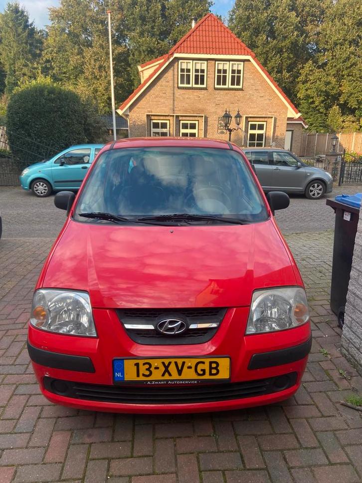Hyundai Atos 1.1 2007 Rood, Auto's, Hyundai, Particulier, Atos, Airbags, Centrale vergrendeling, Elektrische ramen, Benzine, C