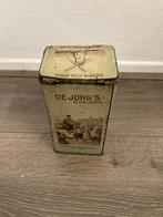 Oud Blik De Jong's Gloria Cacao, Verzamelen, Ophalen of Verzenden, Gebruikt, Overige