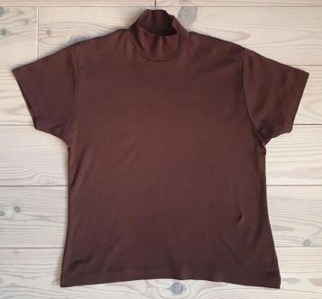 Mooi bruin shirt met kohl van Biaggini, mt L beschikbaar voor biedingen