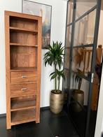 Mooie teak houten kast – massief en stijlvol, Ophalen, Gebruikt, 200 cm of meer, Teakhout
