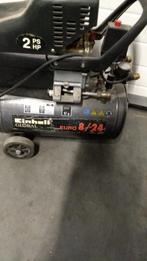 einhell compressor, Doe-het-zelf en Verbouw, Compressors, Gebruikt, 6 tot 10 bar, Ophalen of Verzenden, Minder dan 200 liter/min