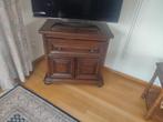 Eikenhouten tv kast, Ophalen, Gebruikt, Eikenhout, 50 tot 100 cm