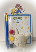 Traktatie verfsetje pokemon, Ophalen of Verzenden, Nieuw, Verjaardag