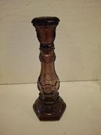 Avon - Charisma - paarse fles in de vorm v/e kandelaar, Antiek en Kunst, Antiek | Glas en Kristal, Ophalen of Verzenden
