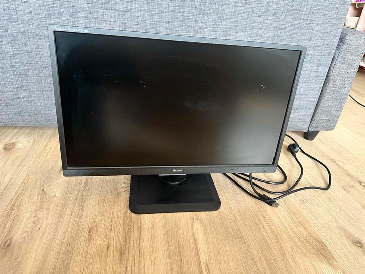 Iiyama ProLite XB2483HSU 24 inch monitor, Computers en Software, Monitoren, Gebruikt, 60 Hz of minder, DisplayPort, Gaming, In hoogte verstelbaar