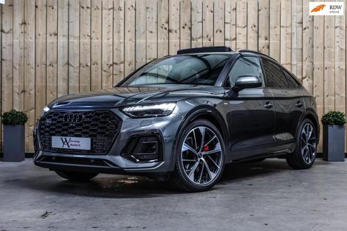 Audi Q5 Sportback 45 TFSI S-Line *Pano*S-Stoelen*B&O*360 Cam, Auto's, Audi, Bedrijf, Te koop, Q5, 360° camera, 4x4, ABS, Achteruitrijcamera