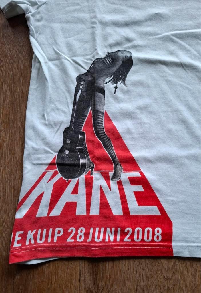 T-SHIRT KANE "DE KUIP 2008", Kleding | Heren, T-shirts, Zo goed als nieuw, Zwart, Ophalen of Verzenden