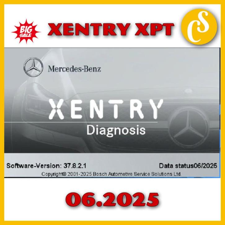 XENTRY DIAGNOSE PASSTHRU 05.2025 VM VOLLEDIG, Auto diversen, Handleidingen en Instructieboekjes, Verzenden