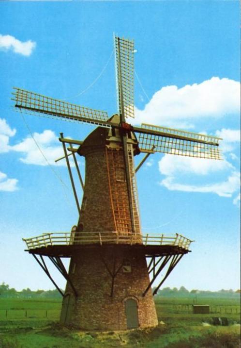 (D-069) Ansichtkaart Gasselternijveen molen De Juffer, Verzamelen, Ansichtkaarten | Nederland, Ongelopen, Drenthe, 1980 tot heden