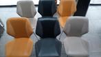 Te koop 6 eetkamerstoelen in 3 verschillende kleuren, Ophalen, Gebruikt, Overige kleuren, Vijf, Zes of meer stoelen