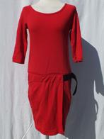 Aparte sportieve rode jurk. Mt 36. Merk Vanilia, Kleding | Dames, Ophalen of Verzenden, Zo goed als nieuw, Maat 36 (S), Rood