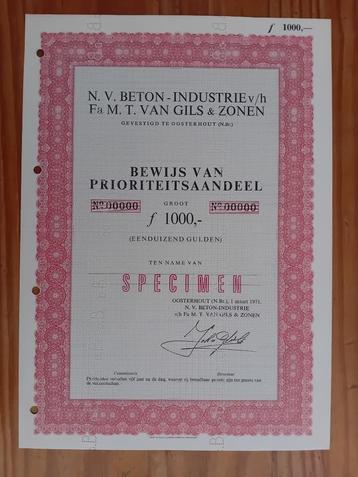 van Gils Betonindustrie - Oosterhout (Noord-Brabant) beschikbaar voor biedingen
