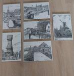 6 pentekeningen van woerden, Antiek en Kunst, Ophalen of Verzenden