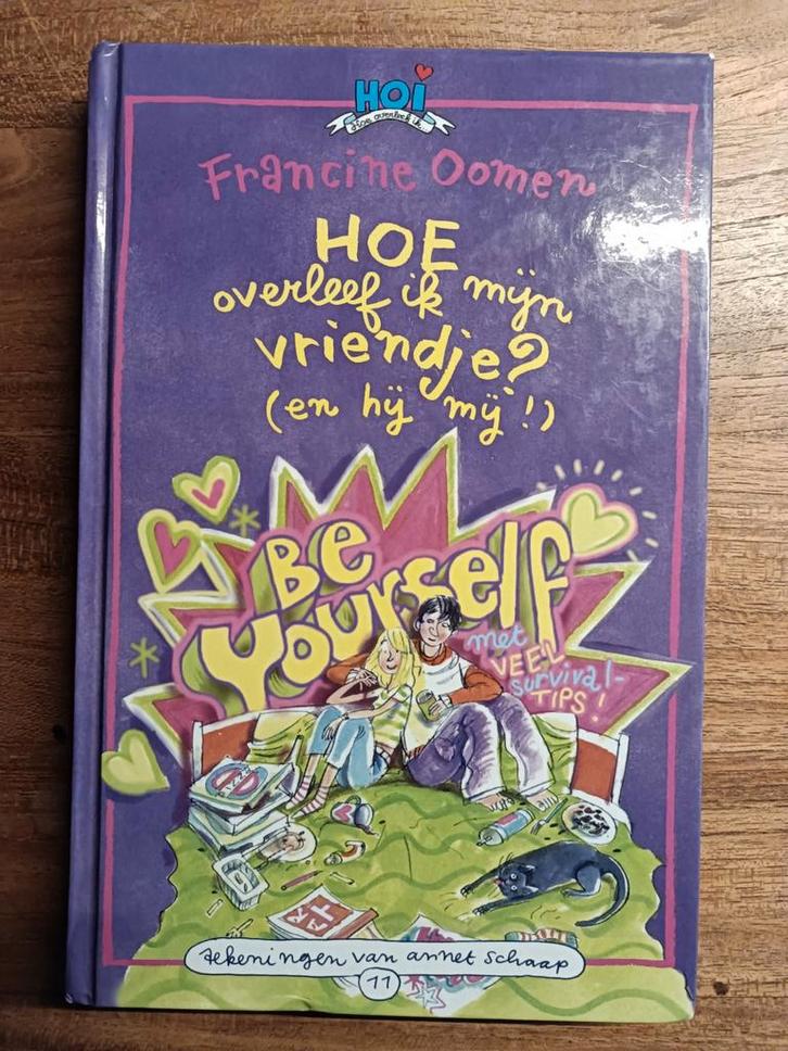 Hoe overleef ik mijn vriendje? (en hij mij!), Boeken, Kinderboeken | Jeugd | 10 tot 12 jaar, Zo goed als nieuw, Ophalen of Verzenden