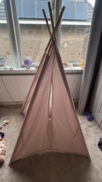 Tipi tent kids - roze katoen, Ophalen of Verzenden, Zo goed als nieuw