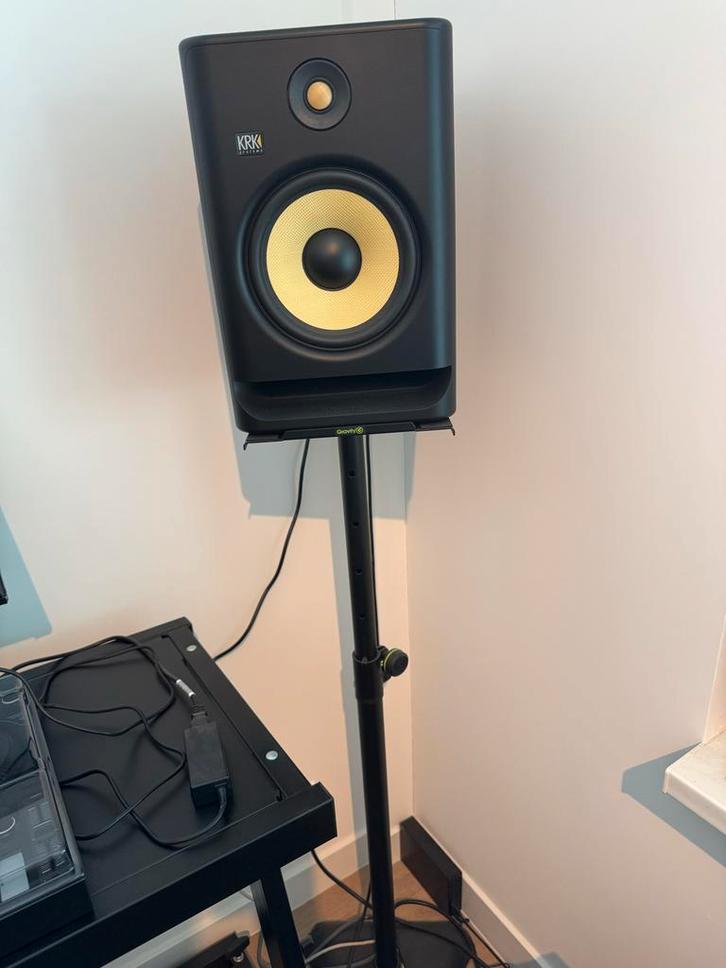 KRK Rokit RP8 G4 + Gravity SP 3202 Stands (Set), Muziek en Instrumenten, Dj-sets en Draaitafels, Zo goed als nieuw, Overige merken