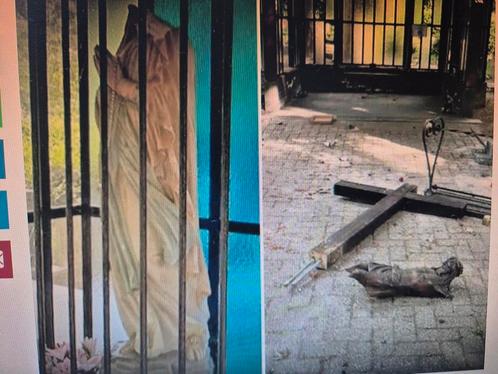 Gezocht jezus aan het kruis en mariabeeld, Antiek en Kunst, Kunst | Beelden en Houtsnijwerken, Ophalen of Verzenden