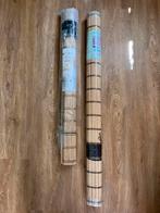2 stuks Bamboe rolgordijn - nieuw, 100 tot 150 cm, Bruin, Nieuw, Ophalen of Verzenden