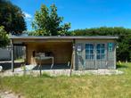 Tuinhuis met overkapping en screens 7x3m, Tuin en Terras, Tuinhuizen, Ophalen, 500 cm of meer, Met overkapping, Hout