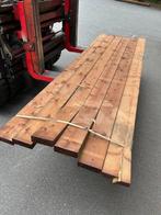vuren bruin geïmpregneerd 45x145mm 300cm nr. 558, Ophalen, Nieuw, 250 cm of meer, Balken