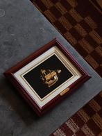 Vergulde Santa Maria bootreliëf in lijst, Oostende souvenir, Ophalen of Verzenden