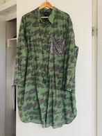 Blouse Ulla Popkin maat 50/52, Ophalen of Verzenden, Zo goed als nieuw, Maat 46/48 (XL) of groter, Blauw