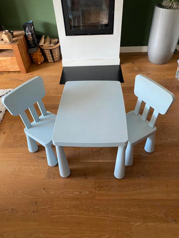 Zgan ikea zitje! Licht blauw  beschikbaar voor biedingen