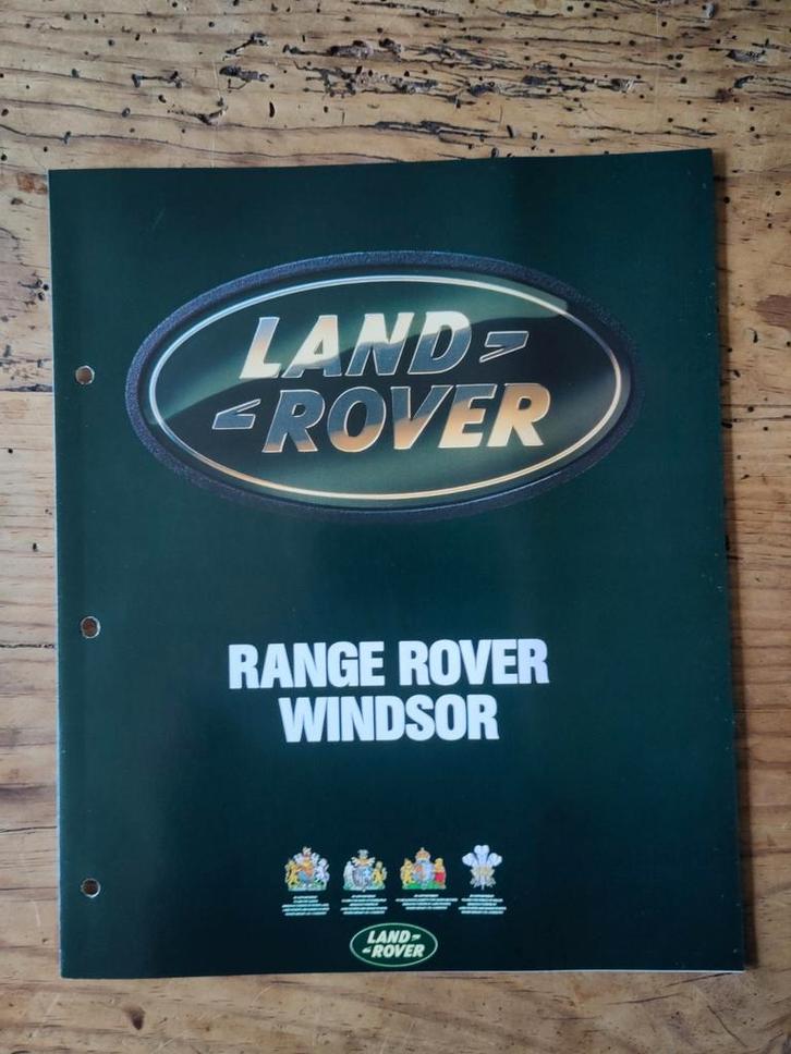 Range Rover Classic Windsor Limited Edition V8 1992/1993 (1), Boeken, Auto's | Folders en Tijdschriften, Gelezen, Overige merken