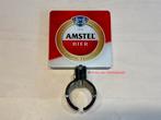 Biertap lens Amstel bier vierkant., Overige typen, Ophalen of Verzenden, Amstel