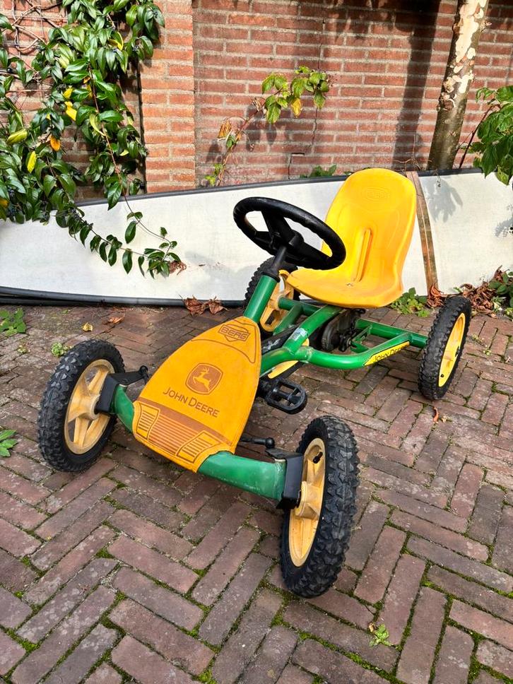 Berg John Deere metalen skelter, Kinderen en Baby's, Speelgoed | Buiten | Skelters, Gebruikt, Berg, Ophalen
