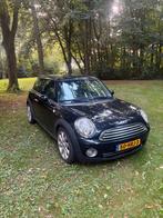 Mini 1.6 16V Cooper 2009 Zwart, Auto's, Voorwielaandrijving, 750 kg, 4 cilinders, 4 stoelen