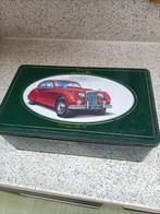 Jaguar Auto Blikken Trommel - 35x20x12cm, Verzamelen, Ophalen of Verzenden, Gebruikt, Overige merken