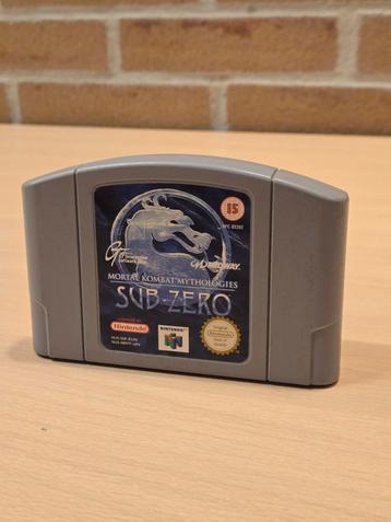 Mortal Kombat Mythologies Sub Zero - Nintendo 64 beschikbaar voor biedingen