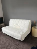 IKEA Lycksele Slaapbank 2-persoons, Huis en Inrichting, Ophalen, Gebruikt, Wit, Tweepersoons