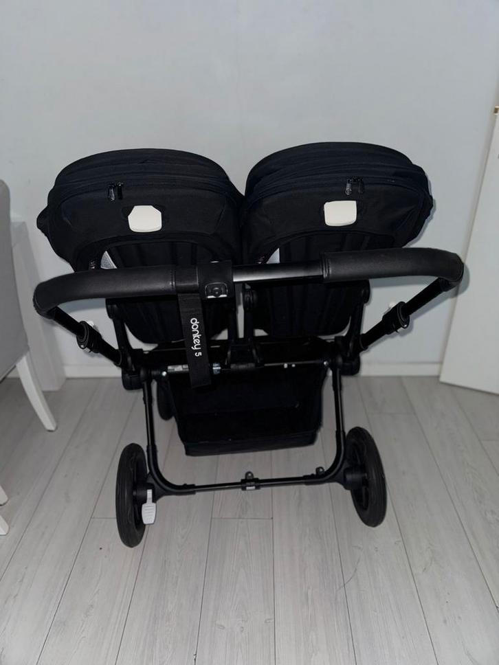Bugaboo donkey duo 5, Kinderen en Baby's, Tweelingen en Meerlingen, Zo goed als nieuw, Kinderwagen of Buggy, Ophalen