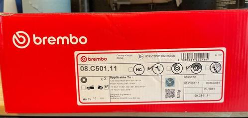 Nieuwe set brembo remschijven 08.C501.11, Auto-onderdelen, Remmen en Aandrijving, Audi, Seat, Volkswagen, Skoda, Nieuw, Ophalen of Verzenden