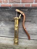 Messing Handpomp met Koperen Hendel - 53cm, Ophalen