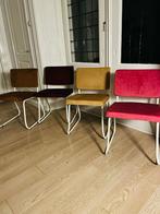 Buisframe stoelen Inhacom Design 4 kleuren, offwhite frames, Nieuw, Gispen Schuitema Buisframe Inhacom Design, Vier, Metaal