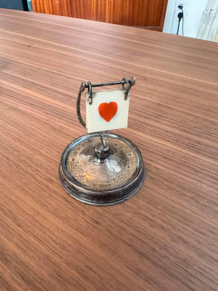 Antieke Bridge Indicator Zilver, Antiek en Kunst, Antiek | Goud en Zilver, Zilver, Ophalen of Verzenden