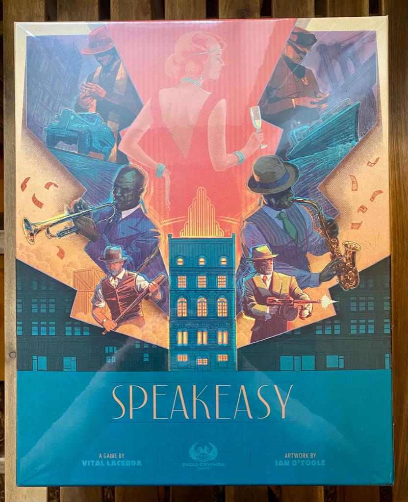 Speakeasy Bordspel met Upgrade Pack, Een of twee spelers, Ophalen of Verzenden, Nieuw, Eagle-Gryphon Games