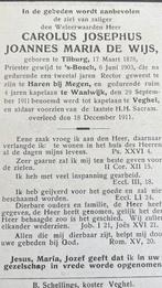 Carolus Josephus Johannes Maria van Dijk 1873 Tilburg, Verzamelen, Ophalen of Verzenden