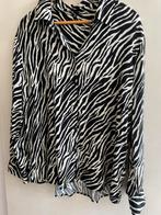 Zwart witte blouse hema, Zwart, Maat 46/48 (XL) of groter, Ophalen of Verzenden, Zo goed als nieuw