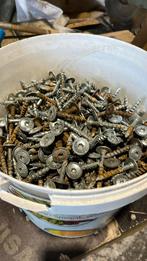 Tork tellerkop 60 mm x 6 mm €10 per emmer, Ophalen, Zo goed als nieuw, Schroeven