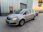 Opel Zafira 1.8 Cosmo 7ZITS airco, Zwart, 4 cilinders, Origineel Nederlands, Zilver of Grijs
