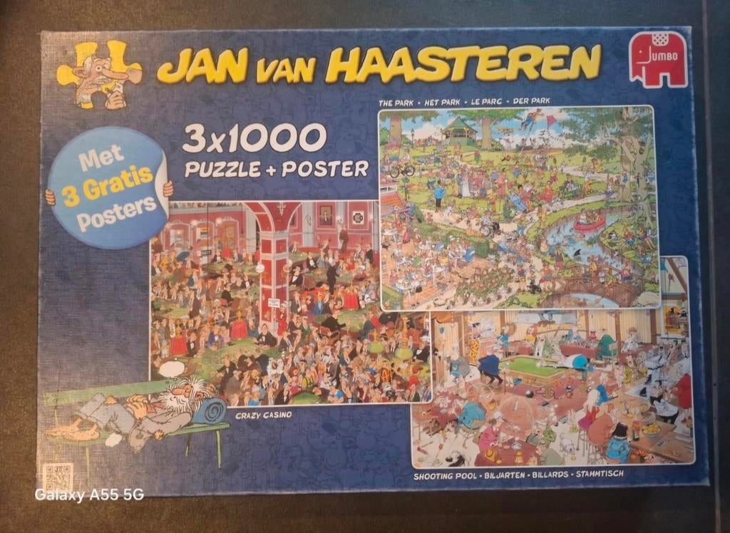 JvH puzzels, Ophalen of Verzenden, 500 t/m 1500 stukjes, Zo goed als nieuw, Legpuzzel