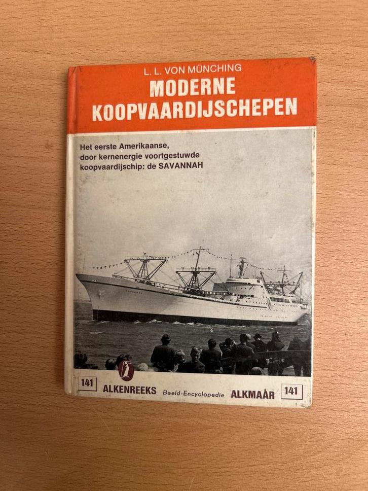 Moderne Koopvaardijschepen - Alkenreeks, Verzamelen, Scheepvaart, Gebruikt, Boek of Tijdschrift, Motorboot of Zeilboot, Ophalen of Verzenden